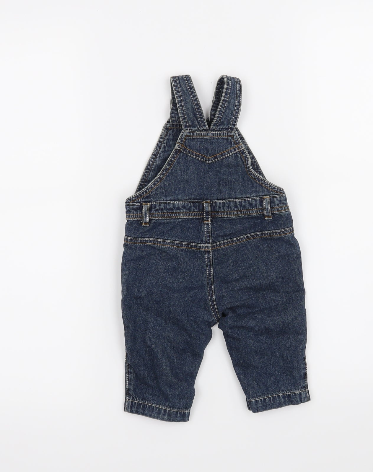 F&F Boys Blue   Dungaree Outfit/Set Size 3-6 Months