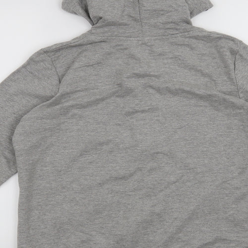 rinkratz Womens Grey   Full Zip Hoodie Size M