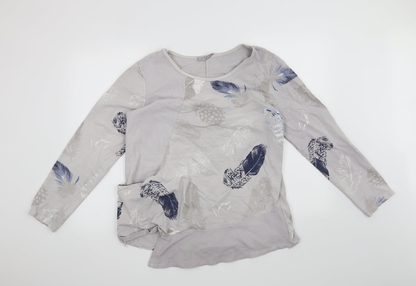 LV Clothing Womens Grey   Pullover Jumper Size M