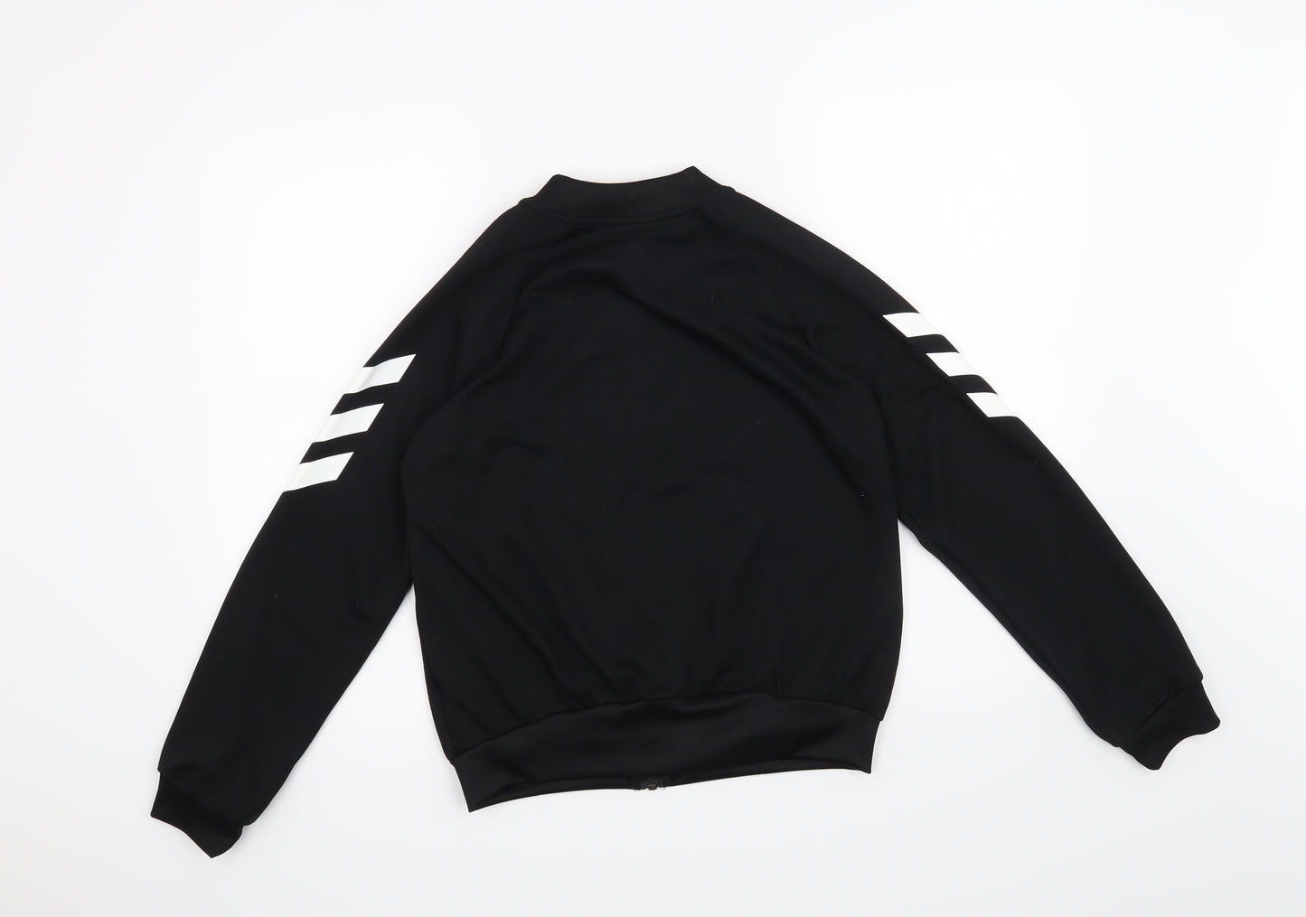 adidas Boys Black   Full Zip Sweatshirt Size 11-12 Years