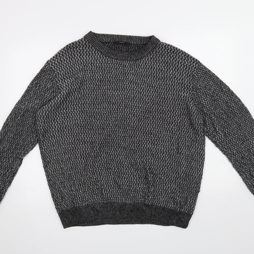 George Mens Grey   Pullover Jumper Size L