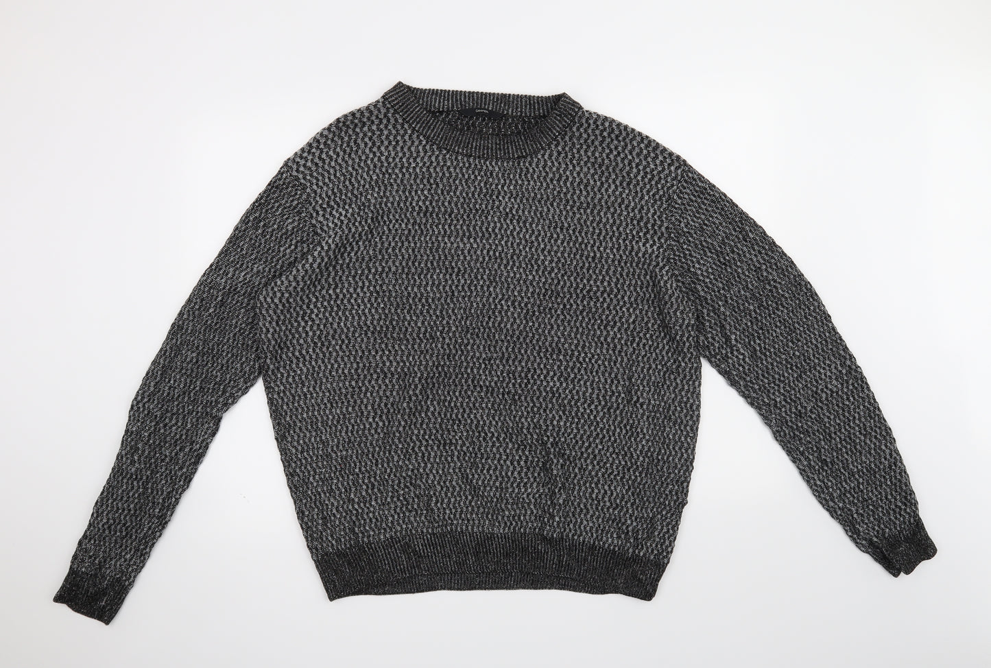 George Mens Grey   Pullover Jumper Size L