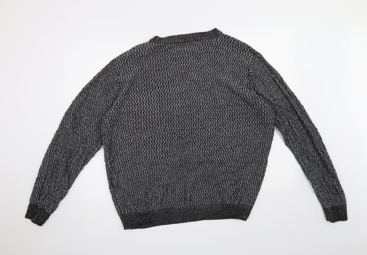 George Mens Grey   Pullover Jumper Size L