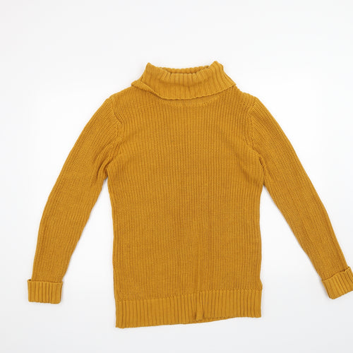 FOREVER 21 Womens Yellow   Pullover Jumper Size M