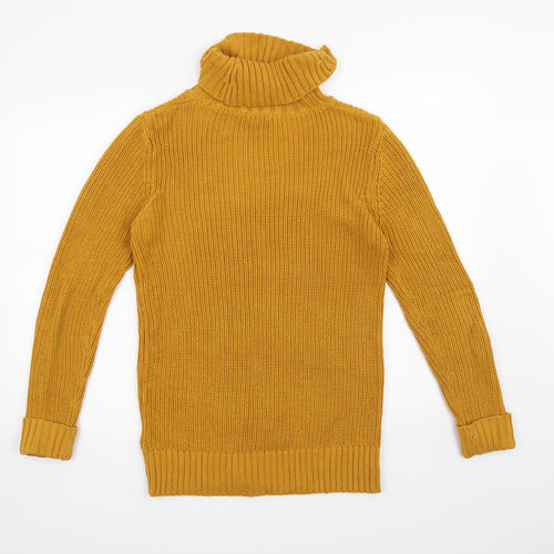 FOREVER 21 Womens Yellow   Pullover Jumper Size M