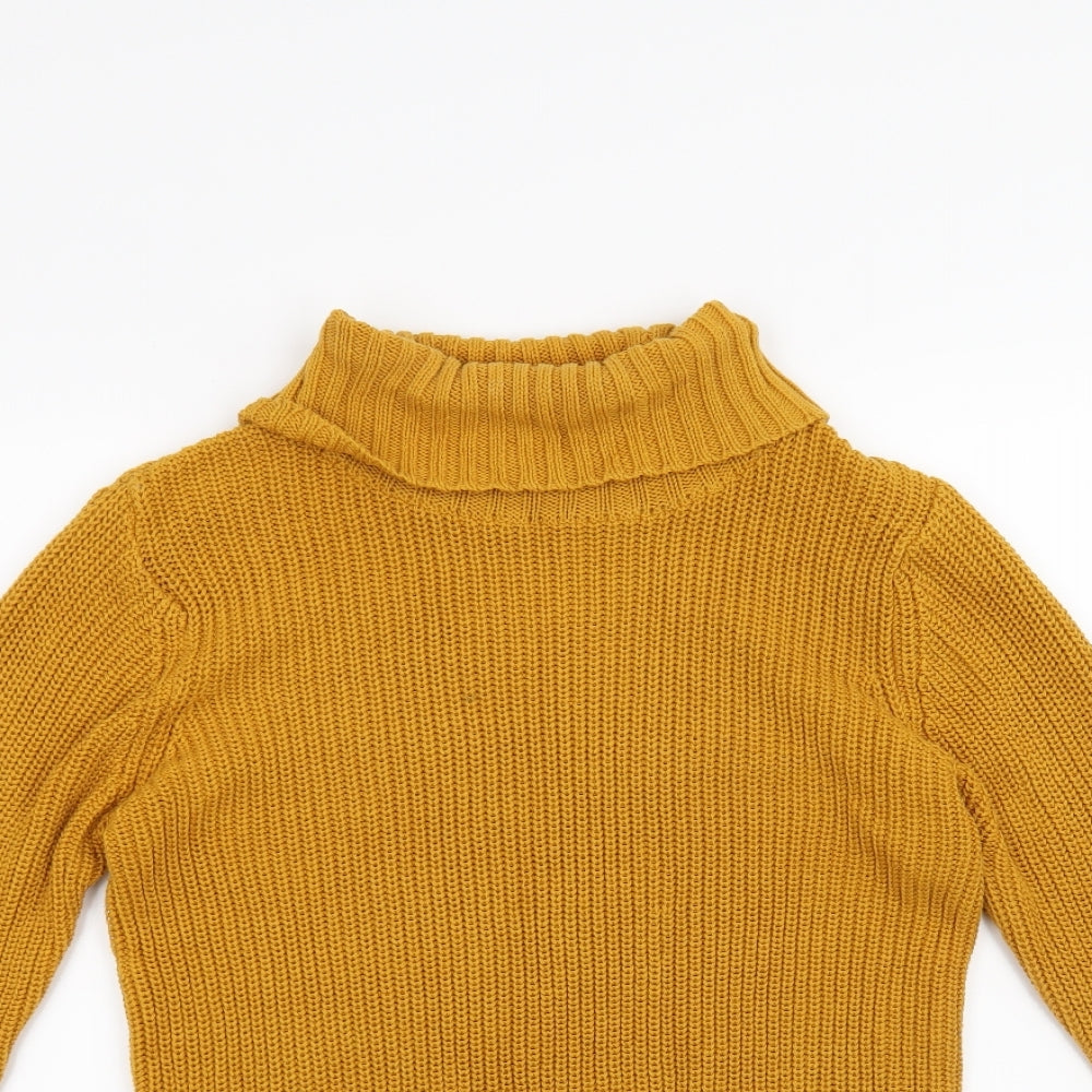 FOREVER 21 Womens Yellow   Pullover Jumper Size M