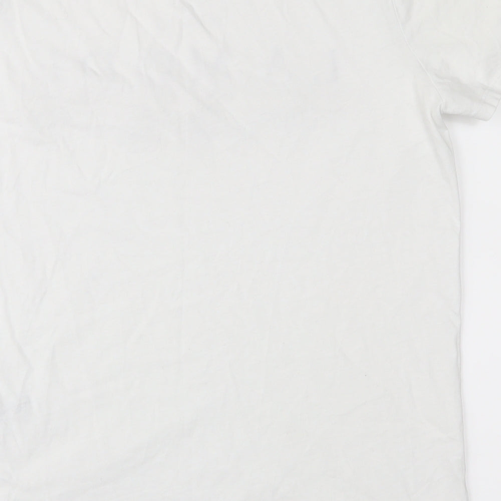 New Look Womens White   Basic T-Shirt Size 12