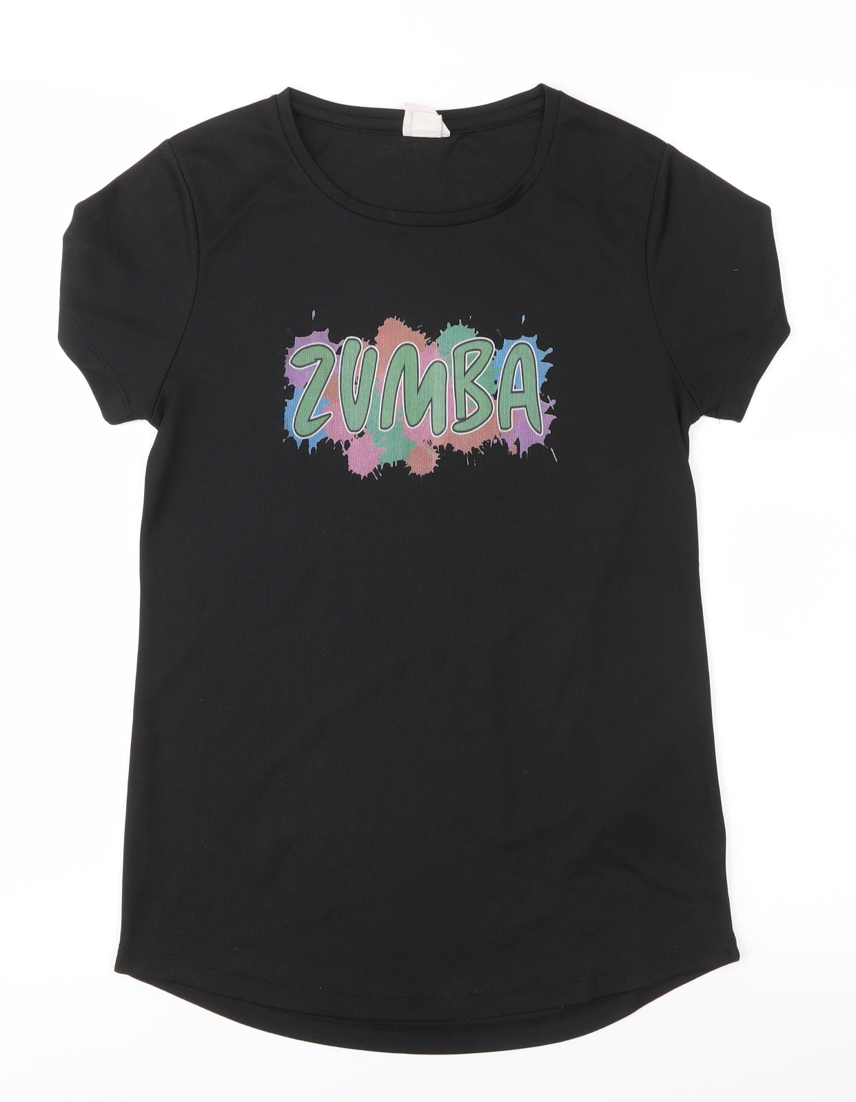 Zumba Womens Black   Basic T-Shirt Size XS