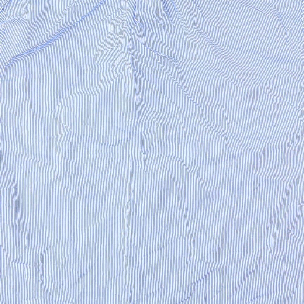 Polo Ralph Lauren Mens Blue Striped   Button-Up Size L