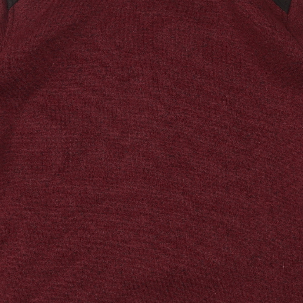 Cotton Traders Mens Red   Jacket Coatigan Size L