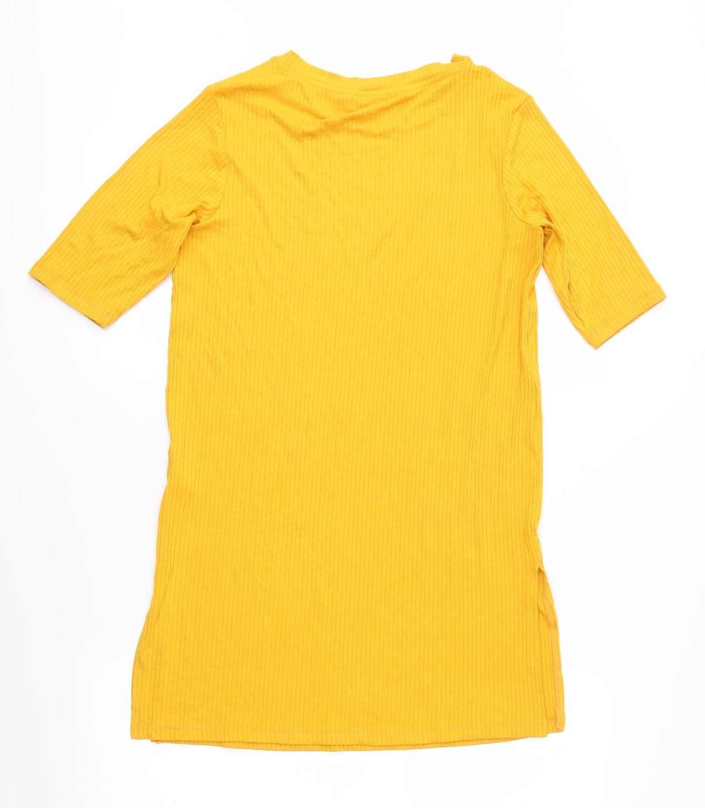 F&F Womens Orange   Basic T-Shirt Size 8