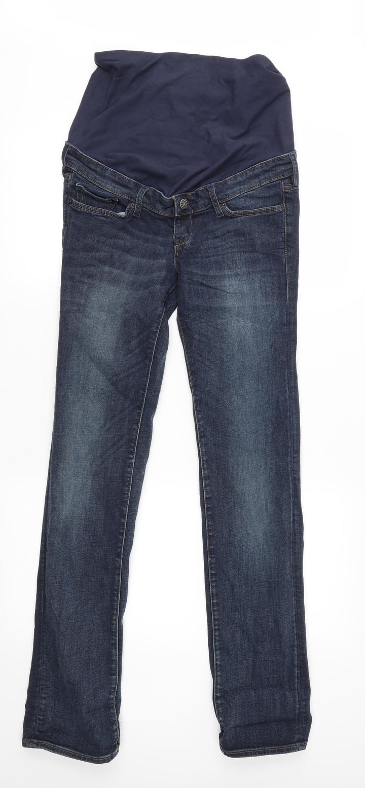 H&M Womens Blue   Straight Jeans Size 38 L30 in