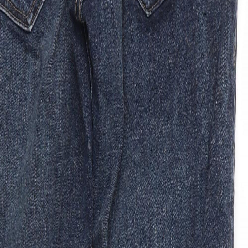 H&M Womens Blue   Straight Jeans Size 38 L30 in