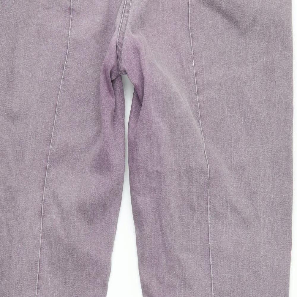 Papaya Womens Purple   Bootcut Jeans Size 14 L28 in