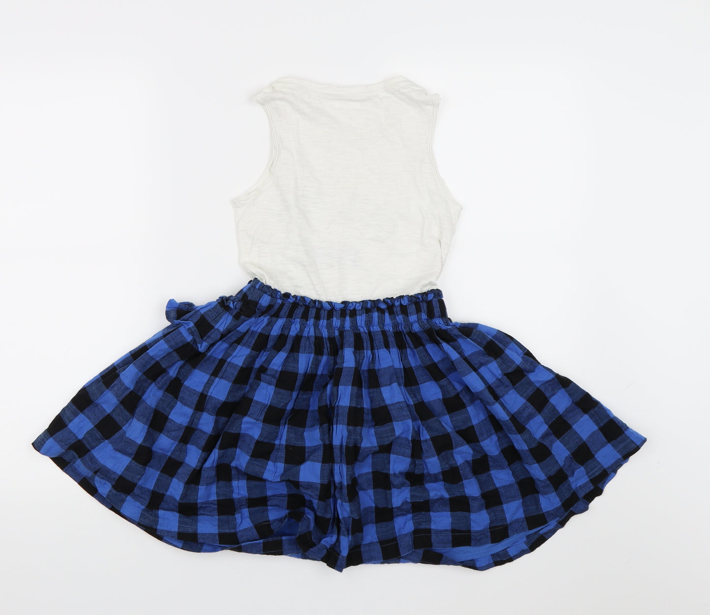 NEXT Girls Multicoloured Check  Tutu Dress  Size 9 Years