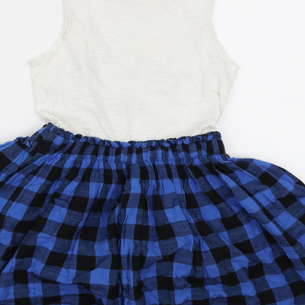 NEXT Girls Multicoloured Check  Tutu Dress  Size 9 Years