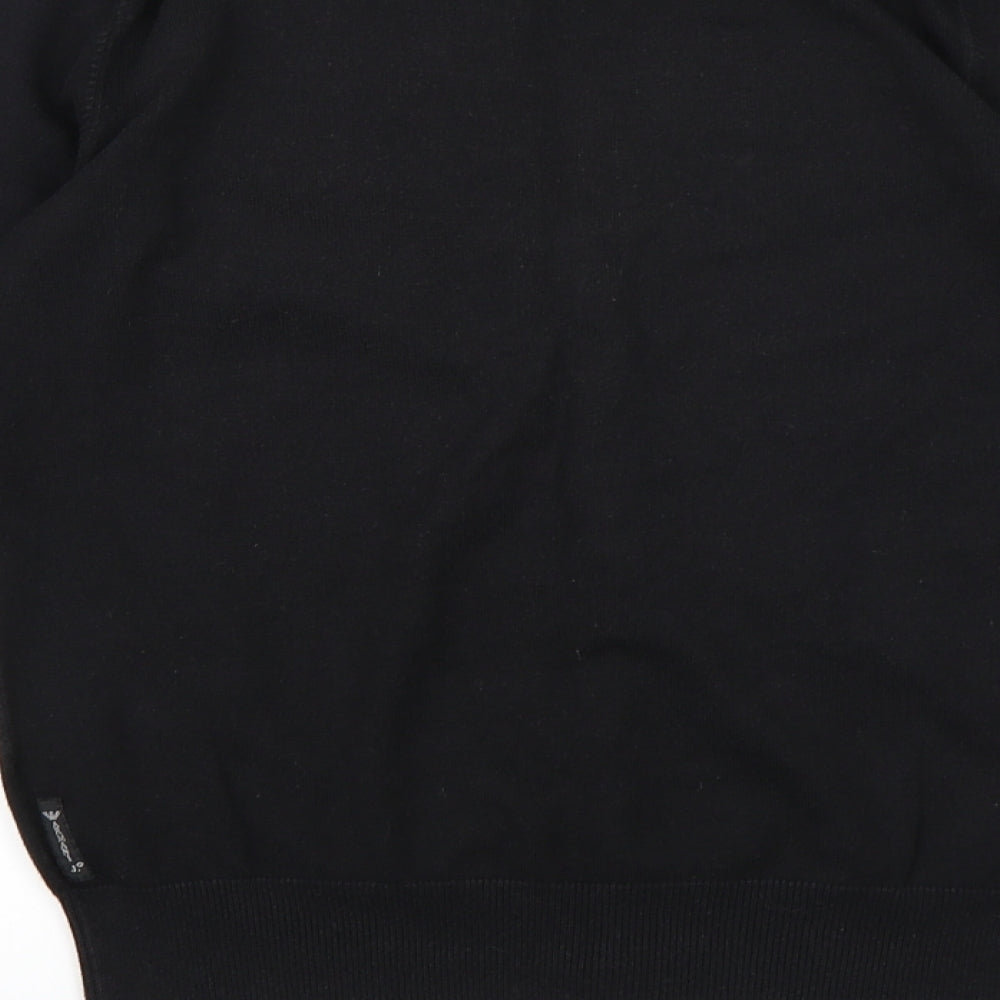 Armani Jeans Womens Black  Knit Cardigan Jumper Size 12