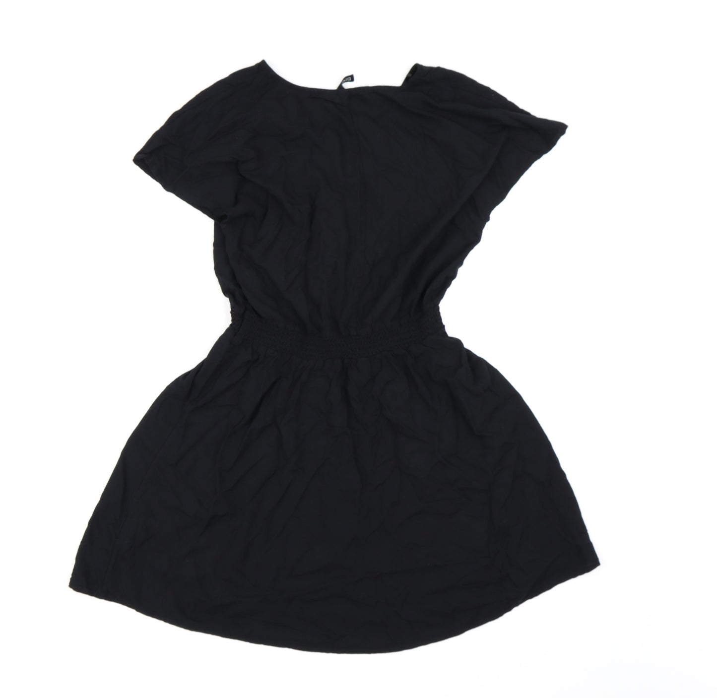 Divided Womens Black   T-Shirt Dress  Size 16
