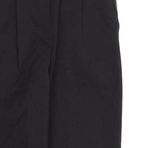 DiLViN WOMAN Womens Black  Rayon Trousers  Size 8 L28 in