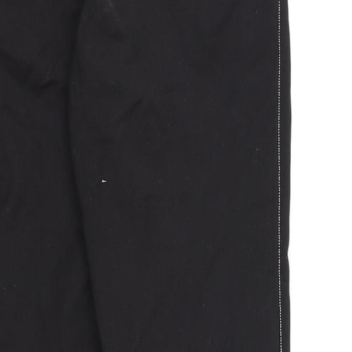DiLViN WOMAN Womens Black  Rayon Trousers  Size 8 L28 in