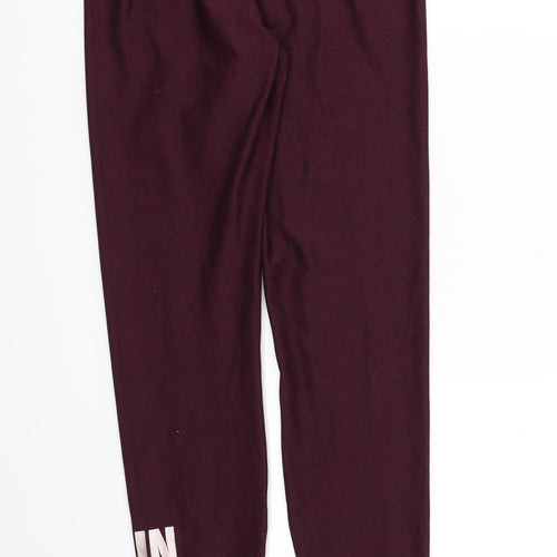 H&M Womens Purple   Pedal Pusher Leggings Size S L26 in