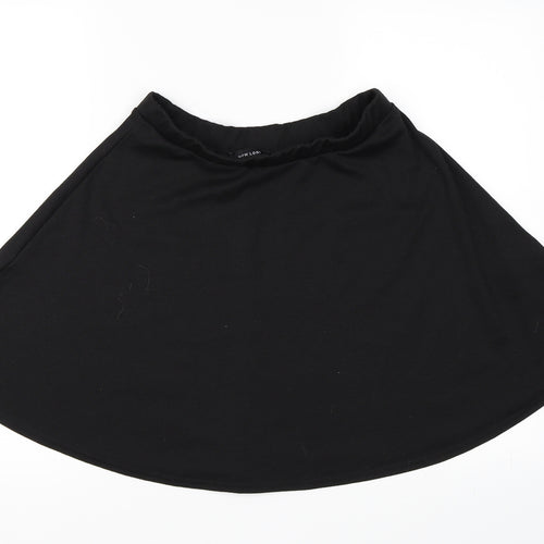 New Look Womens Black   Skater Skirt Size 12