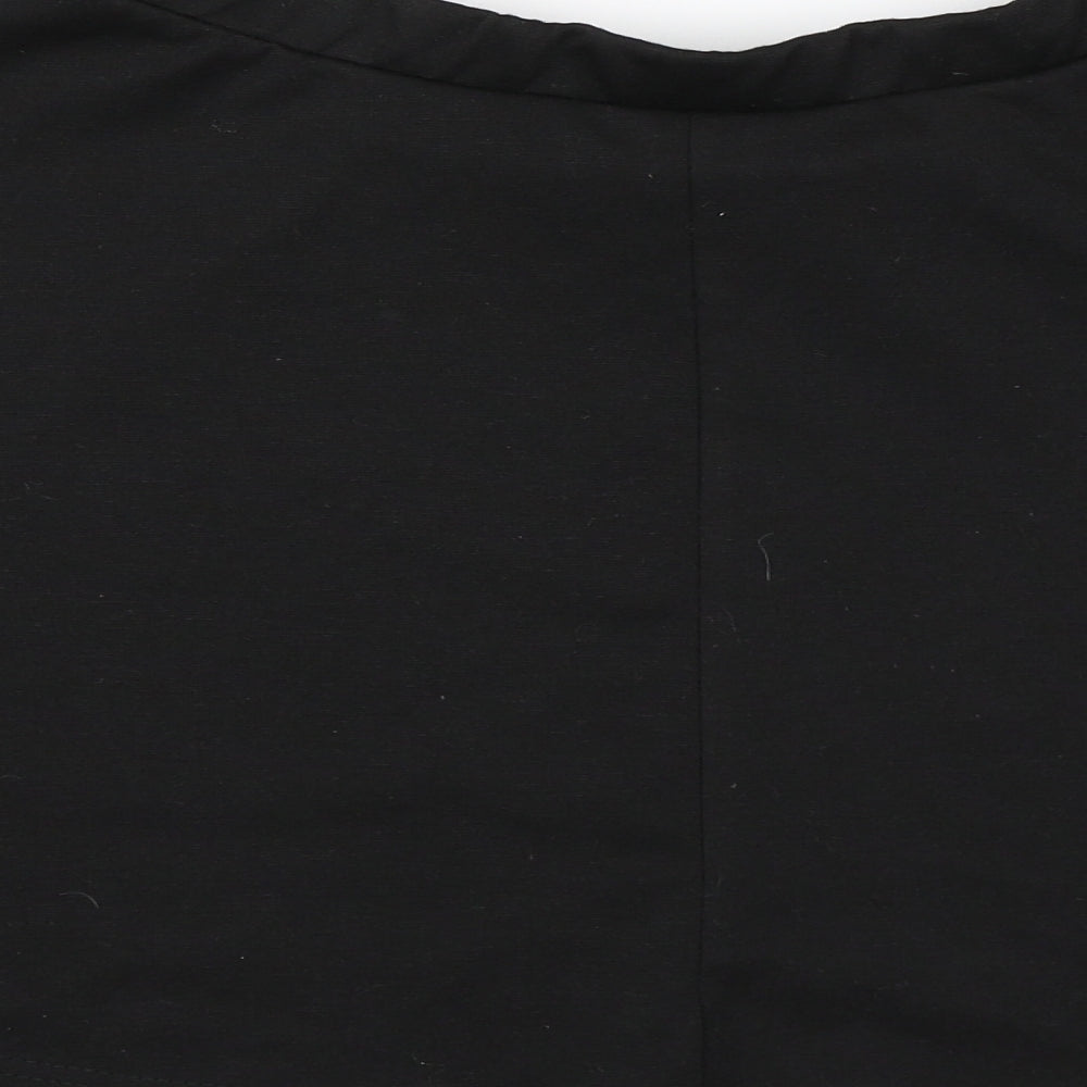 New Look Womens Black   Skater Skirt Size 12