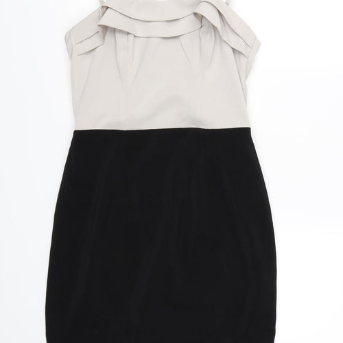 H&M Womens Grey  Rayon Bodycon  Size 10