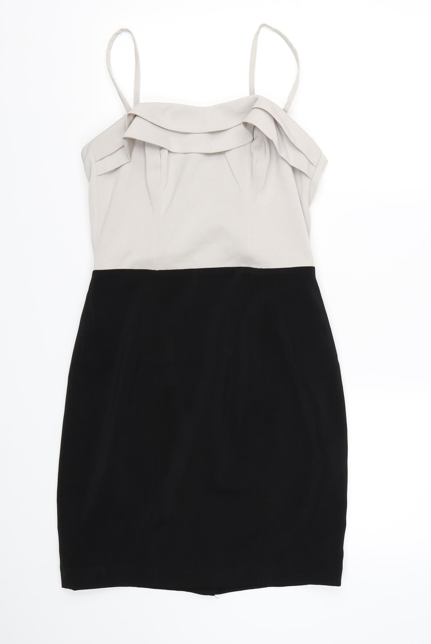 H&M Womens Grey  Rayon Bodycon  Size 10