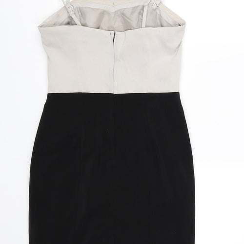 H&M Womens Grey  Rayon Bodycon  Size 10
