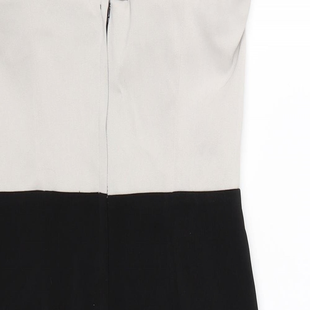 H&M Womens Grey  Rayon Bodycon  Size 10