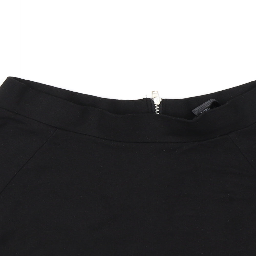 Divided by H&M Womens Black   Skater Skirt Size M