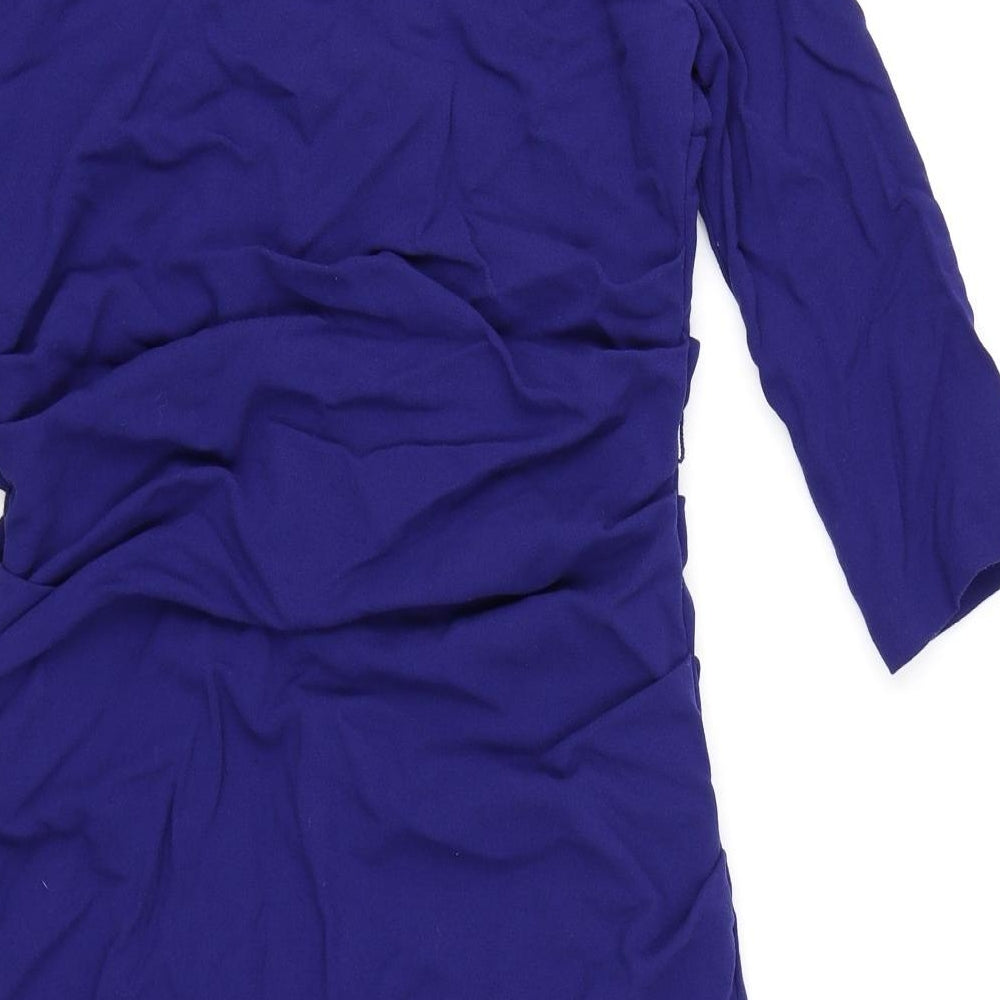 Phase Eight Womens Blue  Rayon Bodycon  Size 12