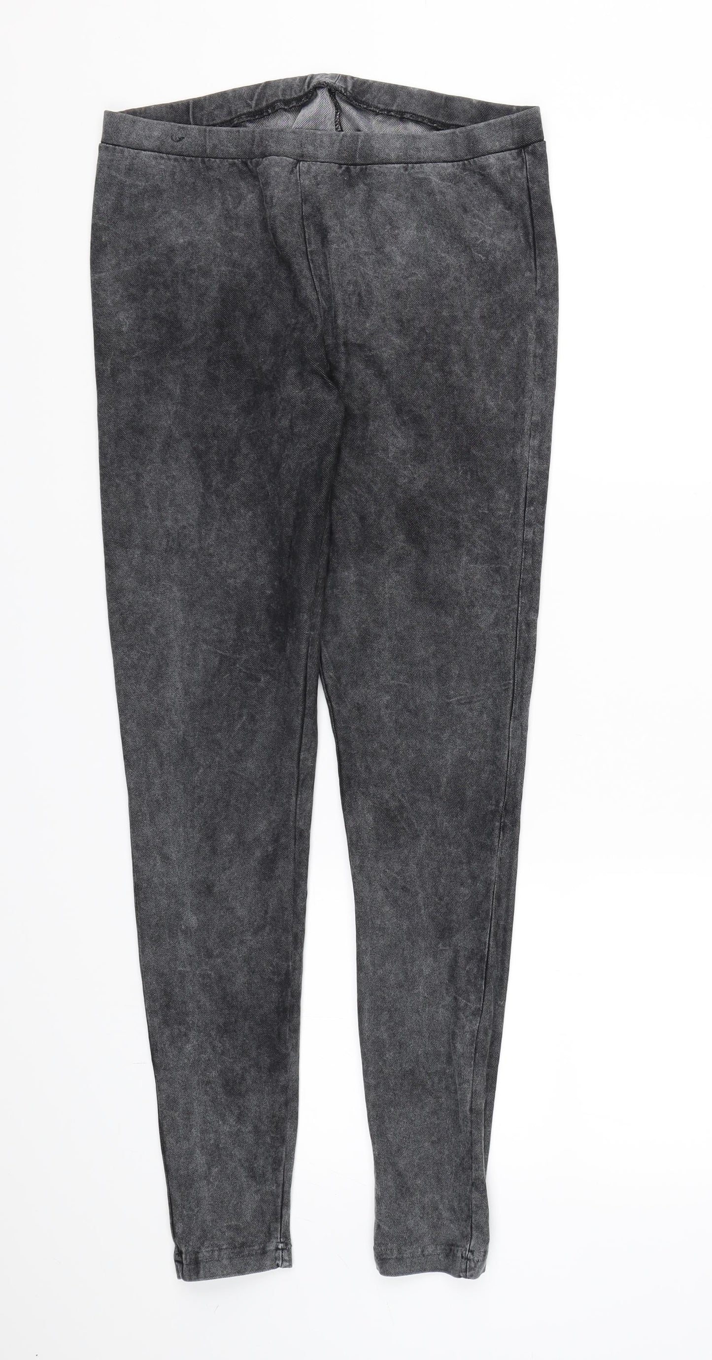 New Look Womens Grey   Jegging Leggings Size 12 L28 in