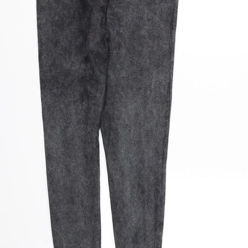 New Look Womens Grey   Jegging Leggings Size 12 L28 in