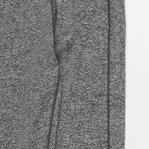 Athletic Works Womens Grey   Compression Leggings Size S L25 in