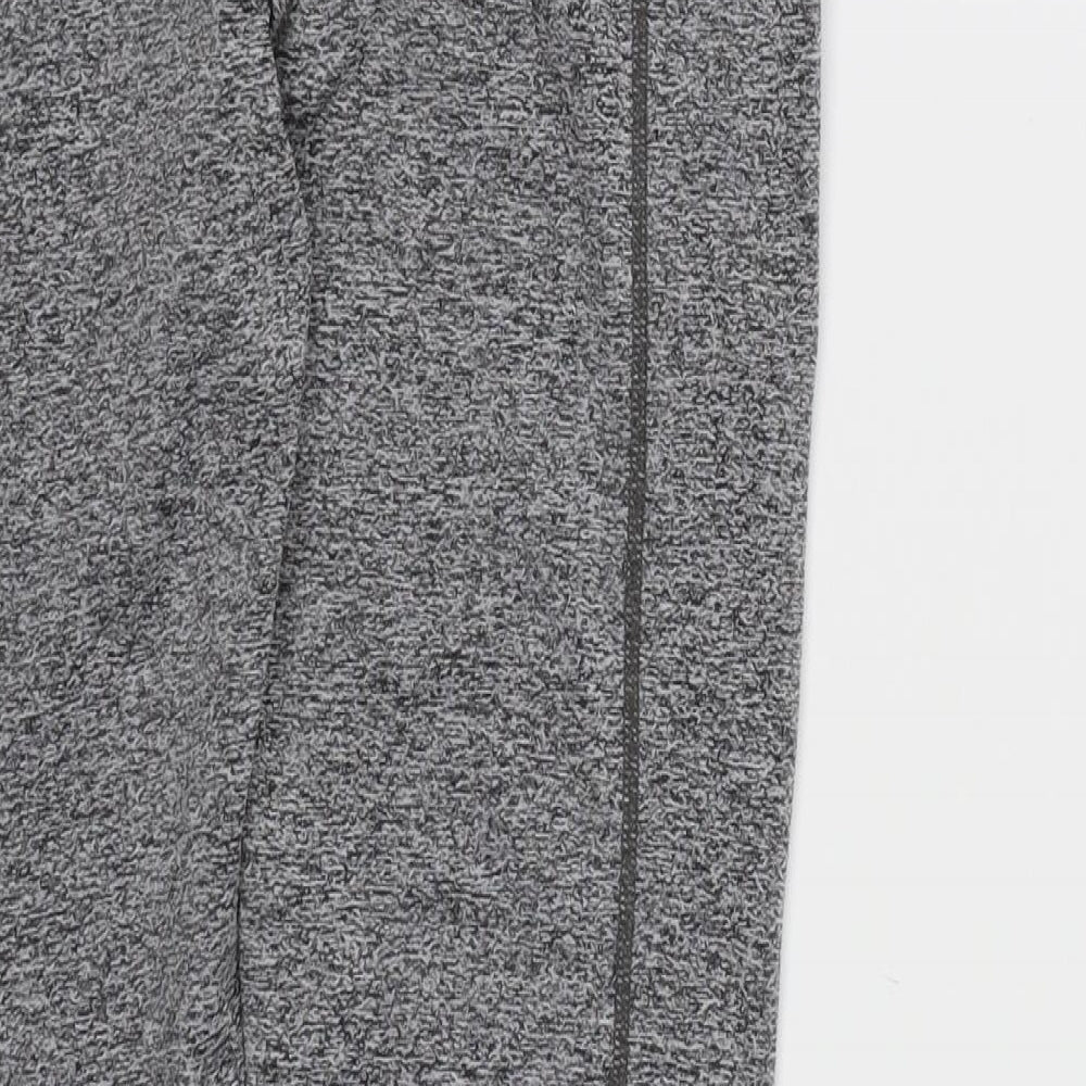 Athletic Works Womens Grey   Compression Leggings Size S L25 in