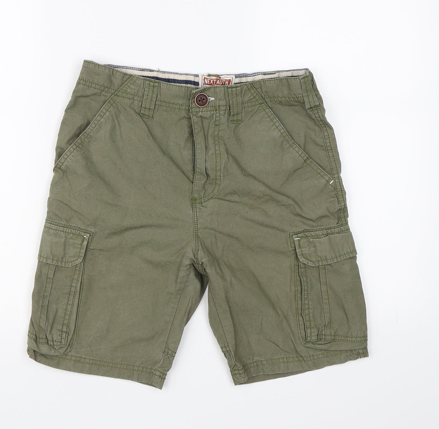 NEXT Boys Green   Cargo Shorts Size 11 Years