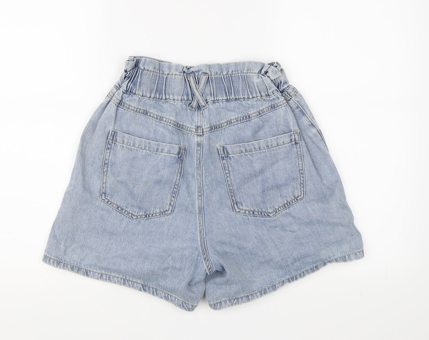Very  Womens Blue  Denim Hot Pants Shorts Size 10