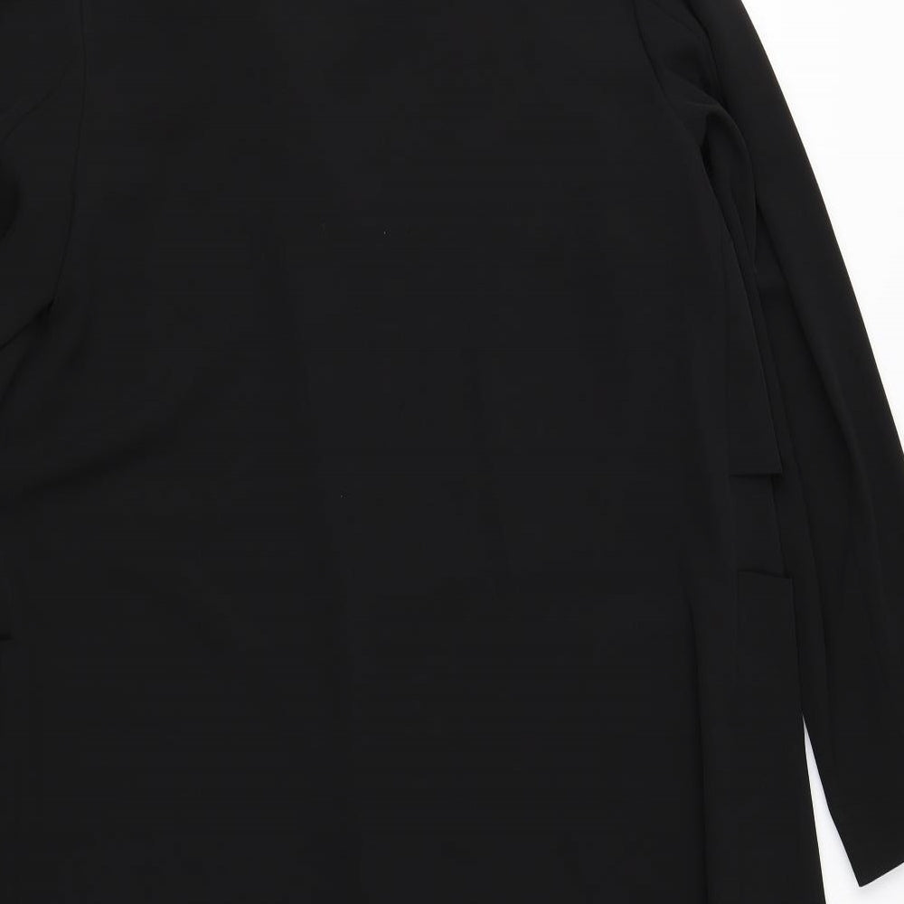Marks and Spencer Womens Black   Trench Coat Coat Size 10