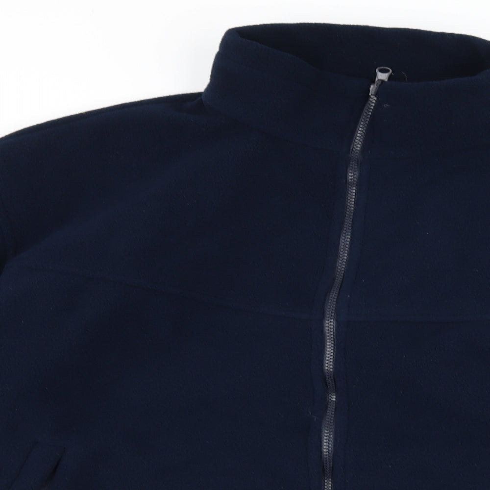 smart guard Mens Blue  Fleece Jacket  Size XL