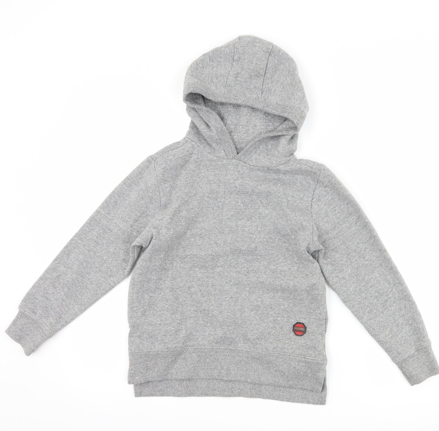 NEXT Boys Grey   Pullover Hoodie Size 7 Years