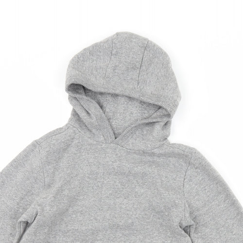 NEXT Boys Grey   Pullover Hoodie Size 7 Years
