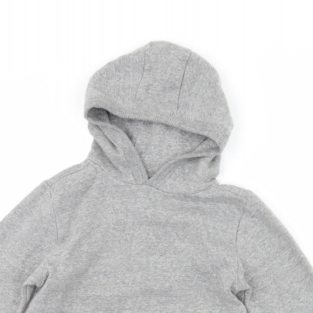 NEXT Boys Grey   Pullover Hoodie Size 7 Years