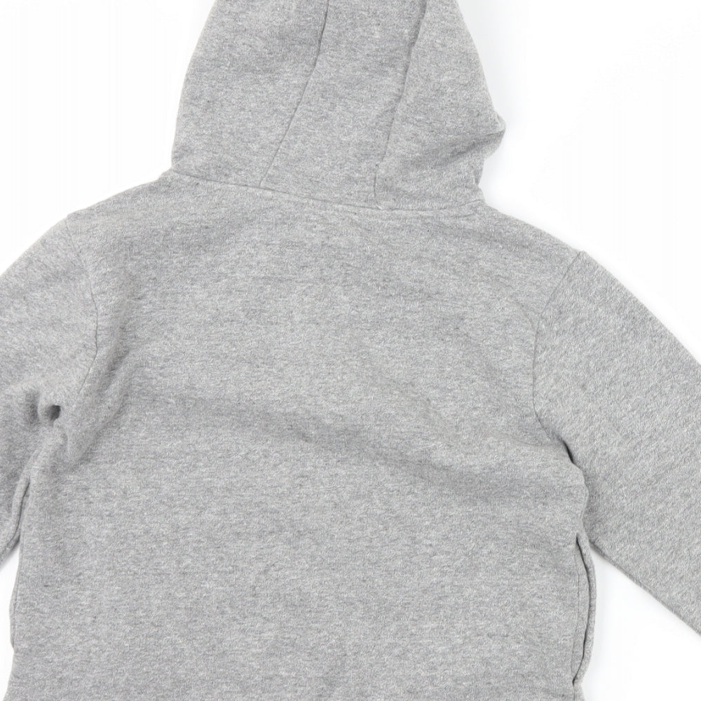 NEXT Boys Grey   Pullover Hoodie Size 7 Years