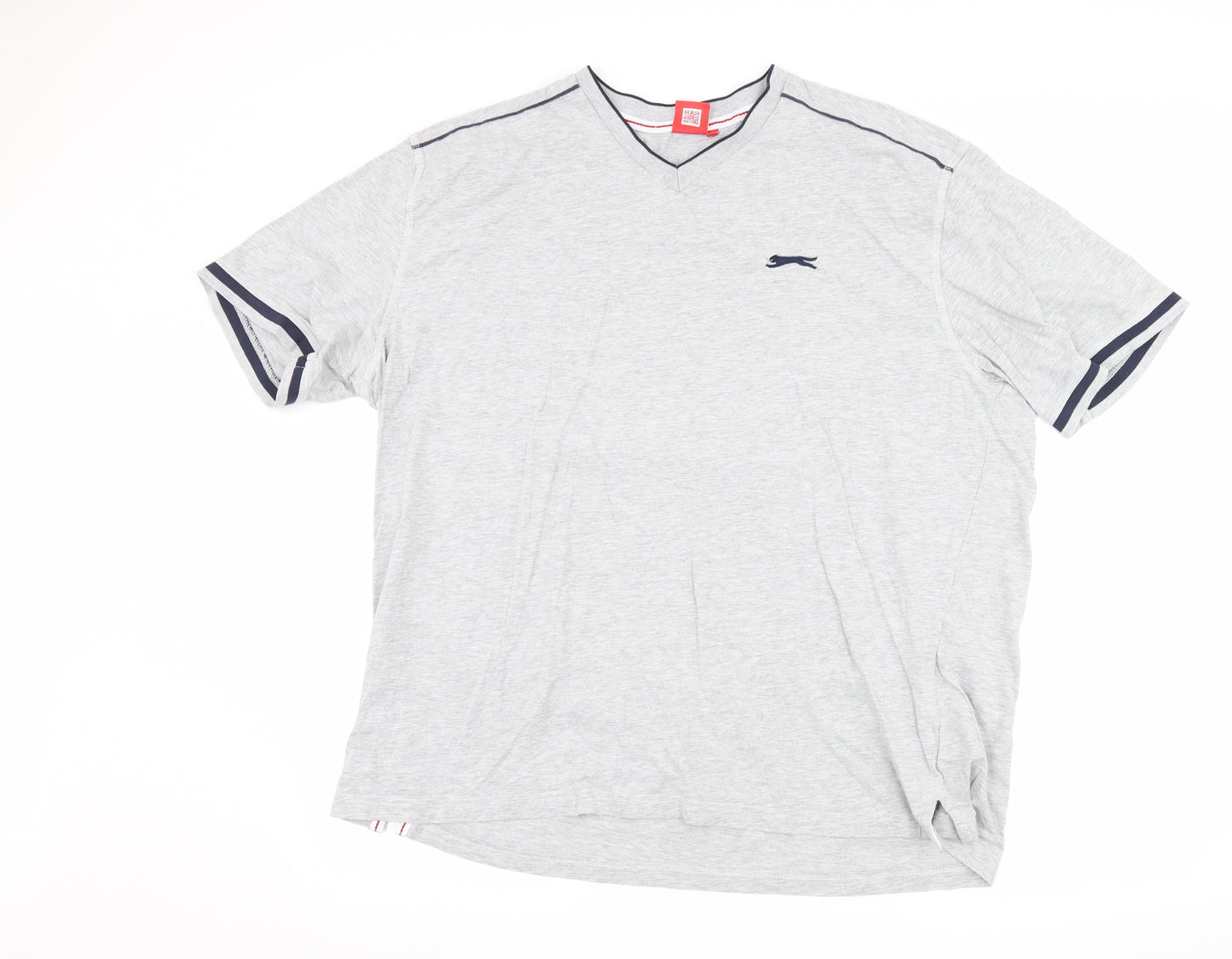 Slazenger Mens Grey    T-Shirt Size 4XL