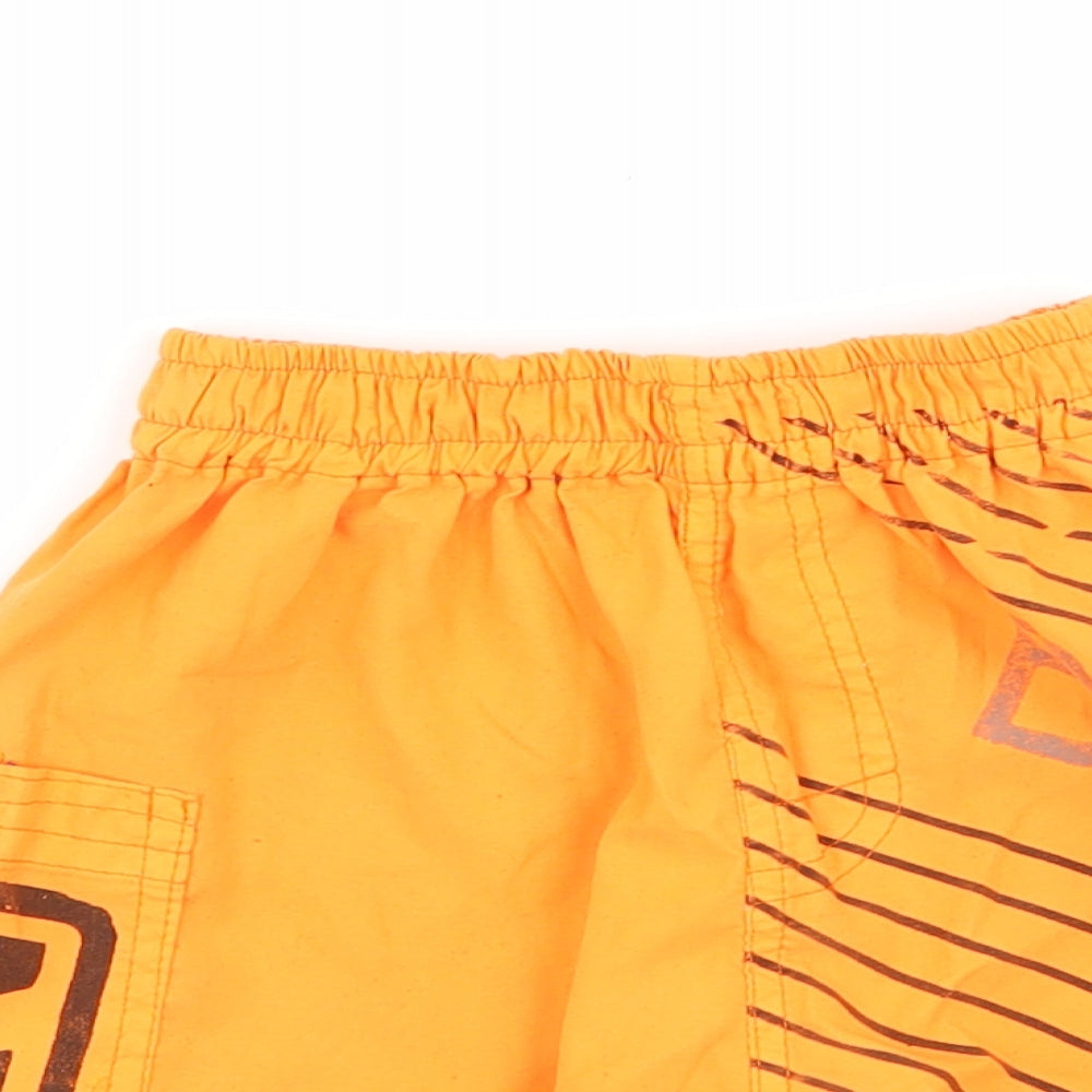 Billabong Boys Orange   Sweat Shorts Size 3 Years