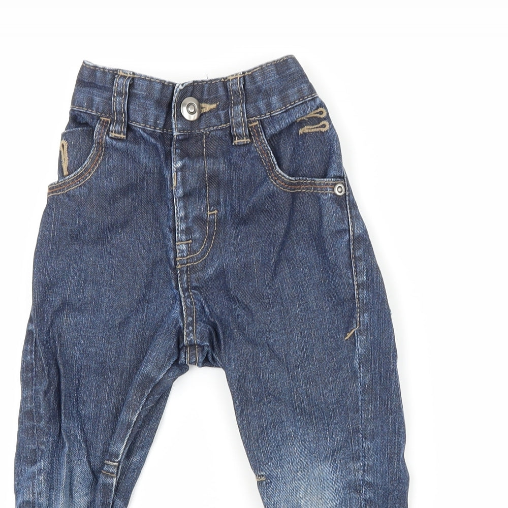 George Boys Blue  Denim Capri Jeans Size 18-24 Months