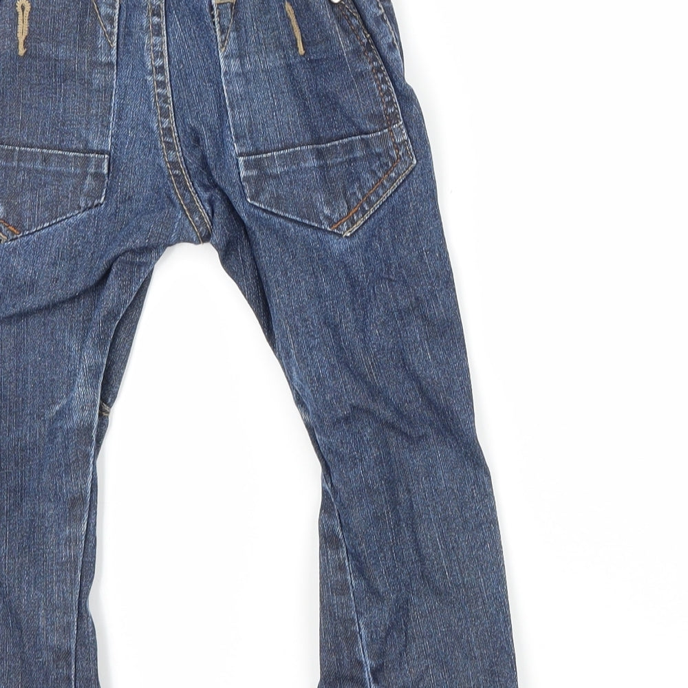 George Boys Blue  Denim Capri Jeans Size 18-24 Months