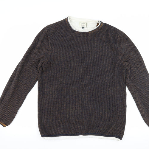 George Mens Blue   Pullover Jumper Size M